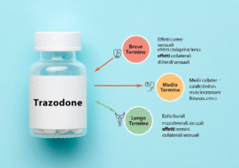 Trazodone a basse dosi effetti collaterali sessuali e come evolvono nel tempo